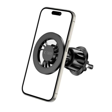Tech-Protect N56 MagSafe Vent držiak na mobil do auta, čierny 1
