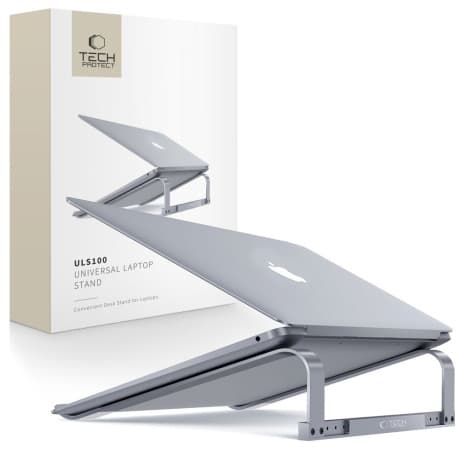 Tech-Protect ULS100 univerzálny stojan na notebook 16'', šedý 1