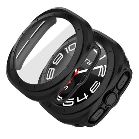 Tech-Protect Defense 360 puzdro so sklom na Samsung Galaxy Watch Ultra (47mm), čierne 1