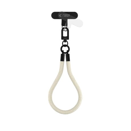 Tech-Protect Wrist Strap šnúrka na mobil, hnedá/čierna 1