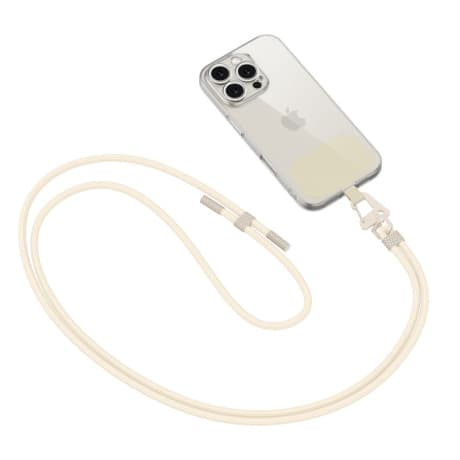 Tech-Protect Crossbody Strap šnúrka na mobil, béžová 1
