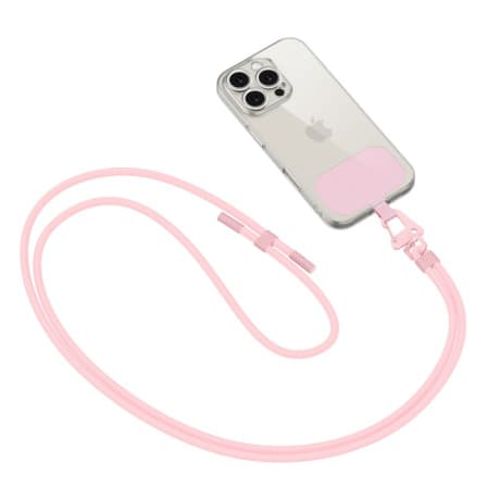 Tech-Protect Crossbody Strap šnúrka na mobil, svetloružová 1