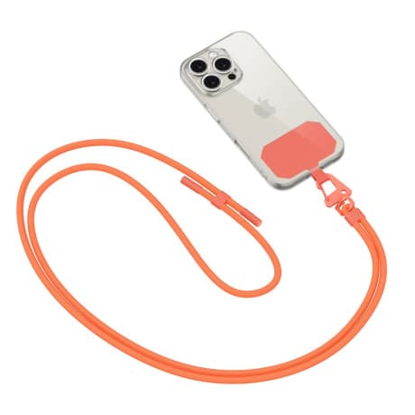 Tech-Protect Crossbody Strap šnúrka na mobil, oranžová 1