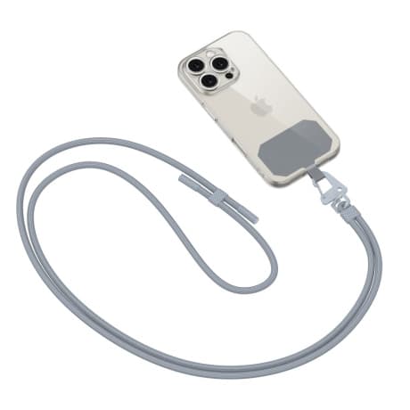 Tech-Protect Crossbody Strap šnúrka na mobil, sivá 1