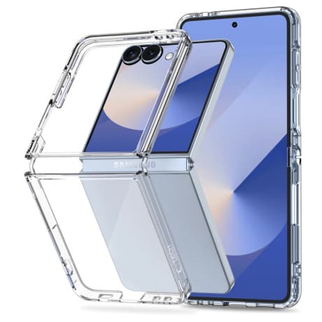 Tech-Protect Flexair Hybrid MagSafe kryt na Samsung Galaxy Z Flip 7, priesvitný