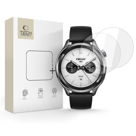 Tech-Protect Glass Fit 2x ochranné sklo na Xiaomi Watch S4 1