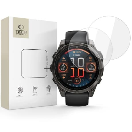 Tech-Protect Glass Fit 2x ochranné sklo na Garmin Fenix 8 (47mm)