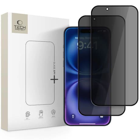 Tech-Protect Glass Spy 2x ochranné sklo na iPhone 17 Air 1
