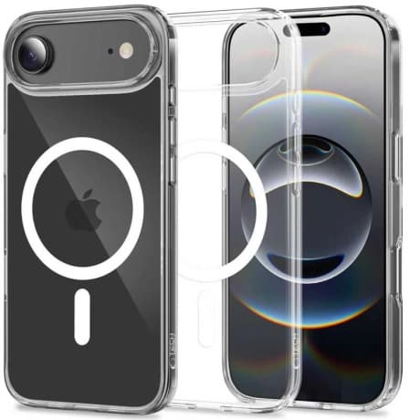 Tech-Protect FlexAir Hybrid MagSafe kryt na iPhone 17 Air, priesvitný