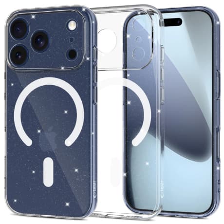 Tech-Protect FlexAir MagSafe kryt na iPhone 17 Pro, glitter 1