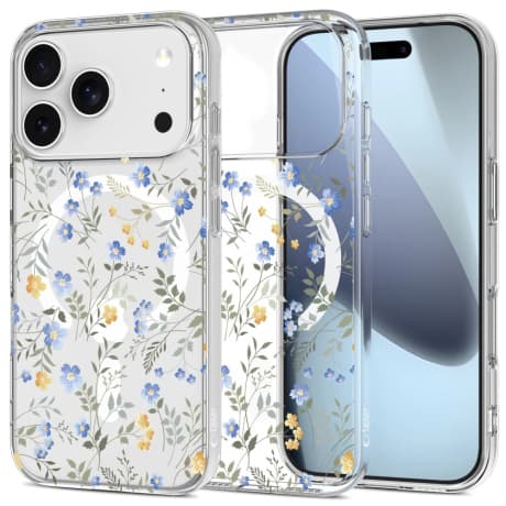 Tech-Protect FlexAir MagSafe kryt na iPhone 17 Pro Max, spring flowers 1