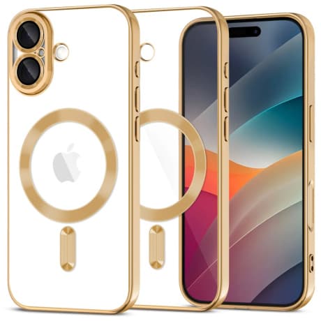 Tech-Protect MagFlex MagSafe kryt na iPhone 17, zlatý 1