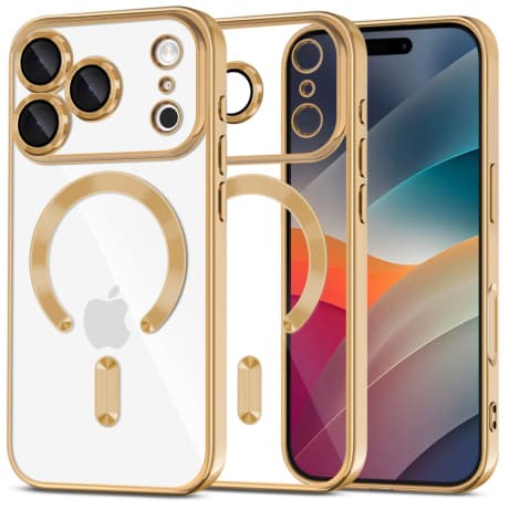 Tech-Protect MagFlex MagSafe kryt na iPhone 17 Pro, zlatý 1
