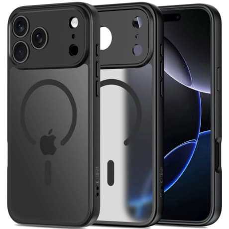 Tech-Protect BasicMag MagSafe kryt na iPhone 17 Pro Max, čierny