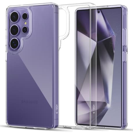 Tech-Protect Flexair Hybrid kryt na Samsung Galaxy S25 Ultra, priesvitný 1
