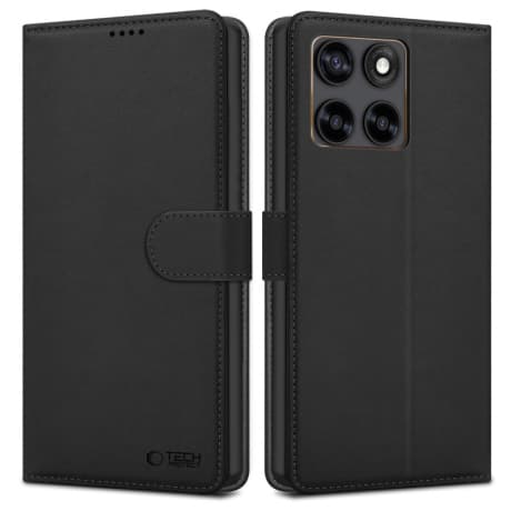 Tech-Protect Wallet knižkové puzdro na Motorola Edge 70 Fusion / Fusion Plus 5G, čierne