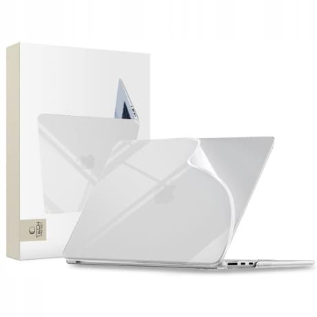 Tech-Protect Softshell kryt na MacBook Air 15'' M2-M5 2023-2026, priesvitný