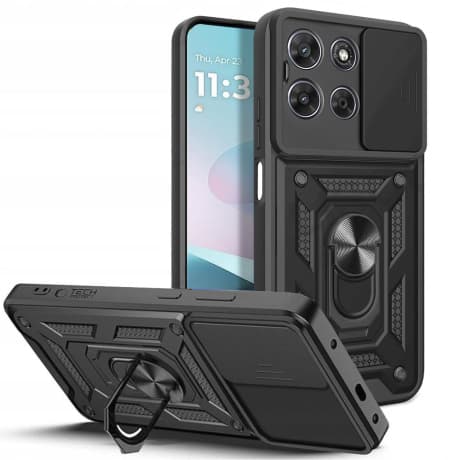 Tech-Protect Camshield kryt na Motorola Moto G67 / G77, čierny 1