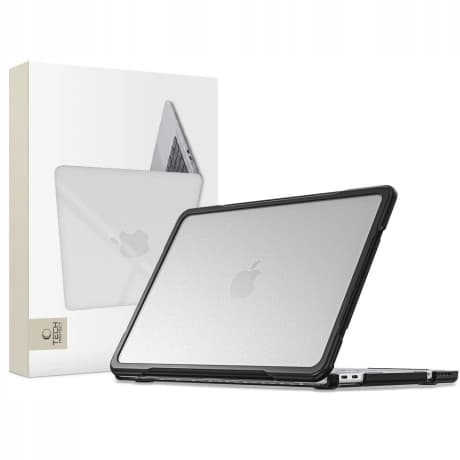 Tech-Protect Velar puzdro na MacBook Neo 13'' 2026, čierne / priesvitné