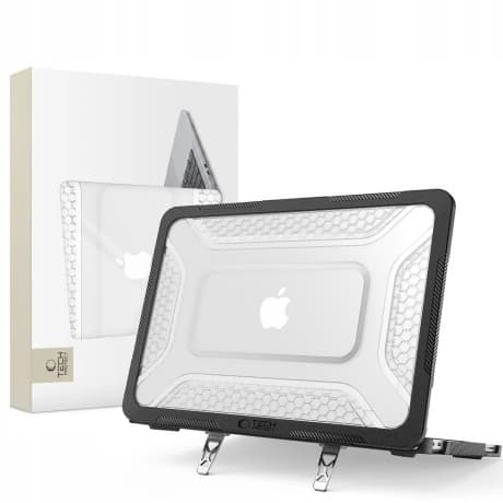 Tech-Protect Kevlar puzdro na MacBook Neo 13'' 2026, čierne / priesvitné
