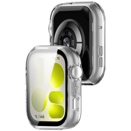 Tech-Protect Defense puzdro so sklom na Huawei Watch Fit 5, priesvitné