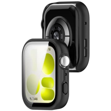 Tech-Protect Defense puzdro so sklom na Huawei Watch Fit 5, čierne 1