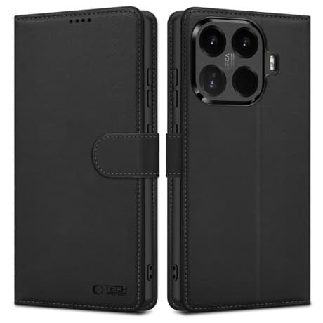 Tech-Protect Wallet knižkové puzdro na Xiaomi 17T, čierne 1