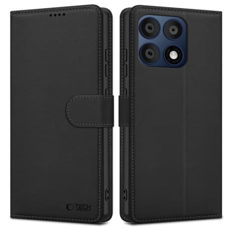 Tech-Protect Wallet knižkové puzdro na Motorola Edge 70 Pro 5G, čierne 1