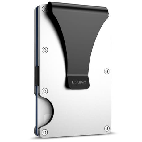 Tech-Protect Thord RFID obal na karty, strieborný 1