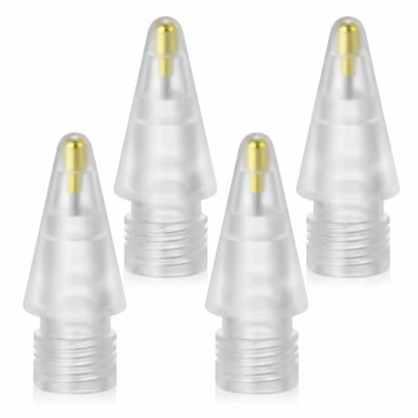 Tech-Protect Stylus Tips náhradné hroty pre Apple Pencil 4ks, priesvitné