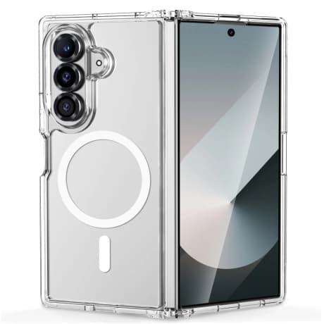 Tech-Protect FlexAir Hybrid MagSafe kryt na Samsung Galaxy Z Fold 8 Ultra, priesvitný