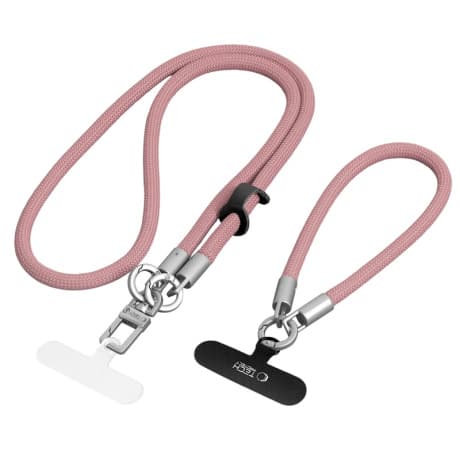 Tech-Protect C10S Crossbody Strap šnúrka na mobil, ružová