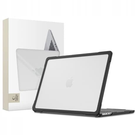 Tech-Protect Velar puzdro na MacBook Air 15'' M2-M5 2023-2026, čierne / priesvitné