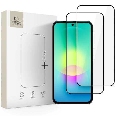 Tech-Protect Glass Fit 2x ochranné sklo na Samsung Galaxy A27 5G, čierne 1