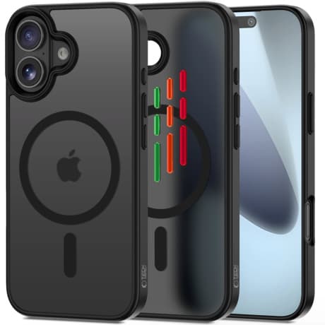 Tech-Protect MagMat XT 4-Set MagSafe kryt na iPhone 17, čierny 1
