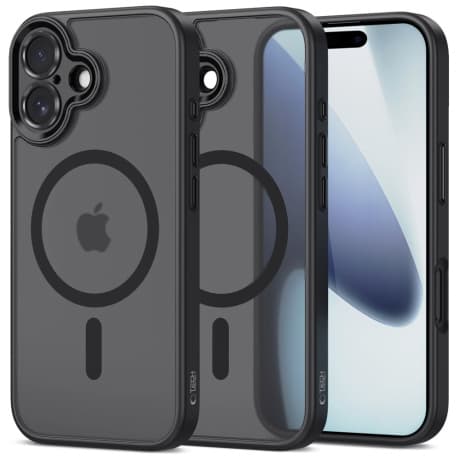 Tech-Protect MagCam MagSafe kryt na iPhone 17, čierny
