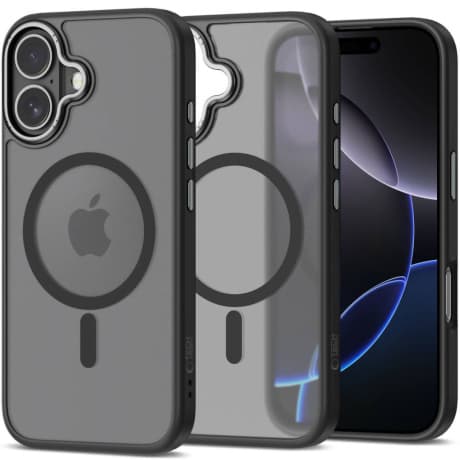 Tech-Protect MagEdge MagSafe kryt na iPhone 17, čierny 1