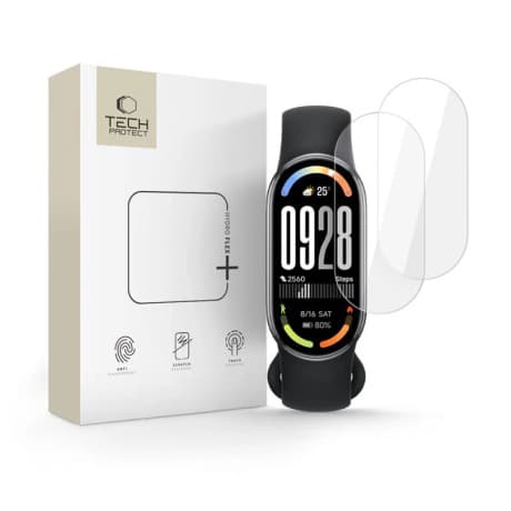 Tech-Protect Hydro Flex 2x ochranné sklo na Xiaomi Smart Band 8 / 9 / 10