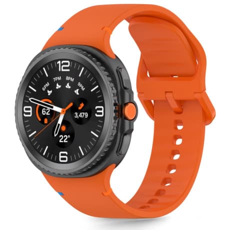 Tech-Protect Silicone remienok na Samsung Galaxy Watch 8 / Classic (40 / 44 / 46 mm), orange