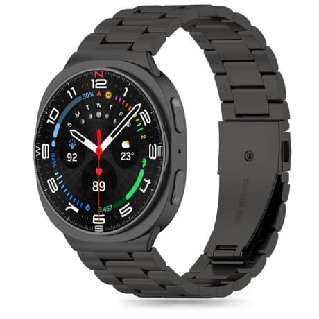 Tech-Protect Stainless remienok na Samsung Galaxy Watch 8 / Classic (40 / 44 / 46mm), black 1