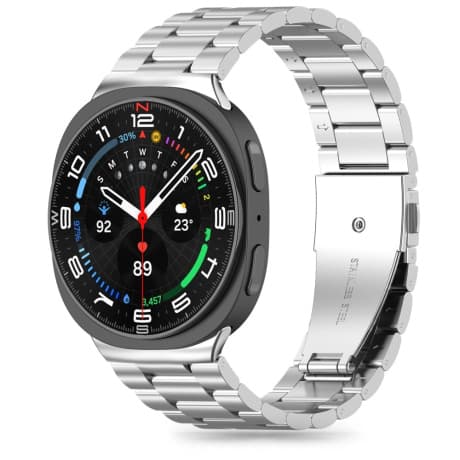 Tech-Protect Stainless remienok na Samsung Galaxy Watch 8 / Classic (40 / 44 / 46mm), silver