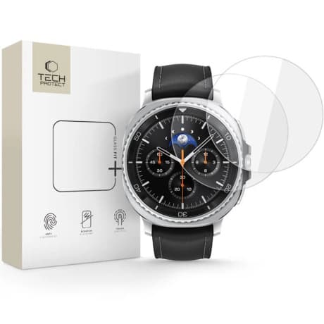 Tech-Protect Glass Fit 2x ochranné sklo na Samsung Galaxy Watch 8 Classic (46 mm) 1