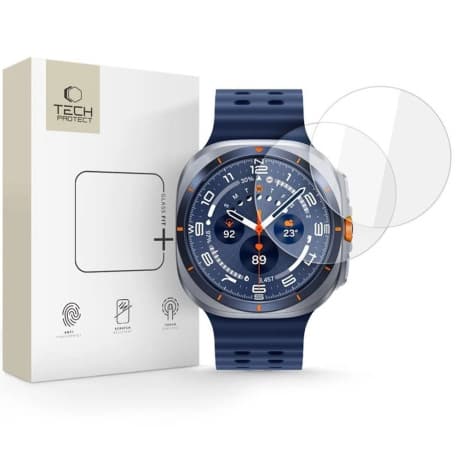 Tech-Protect Glass Fit 2x ochranné sklo na Samsung Galaxy Watch Ultra 2024 / 2025 (47mm)
