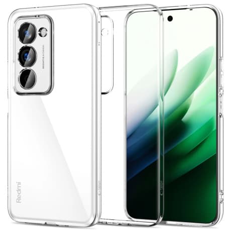 Tech-Protect FlexAir kryt na Xiaomi Redmi 15 4G / 5G, priesvitný 1