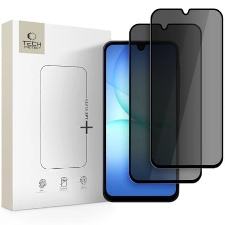 Tech-Protect Glass Spy 2x ochranné sklo na Samsung Galaxy A16 4G / 5G / A26 5G / A17 4G / 5G