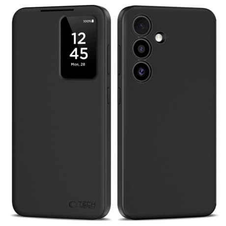 Tech-Protect Smart Wallet knižkové puzdro na Samsung Galaxy S25 FE, čierne