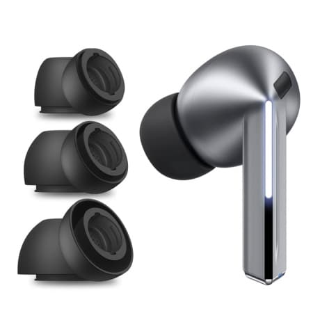 Tech-Protect Ear Tips náhradné štuple pre Samsung Galaxy Buds 3 / 4 Pro 3ks, šedé 1