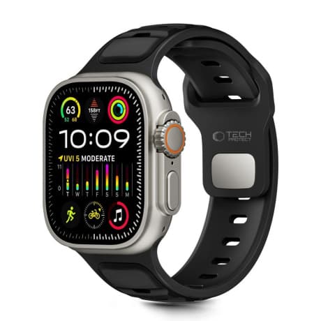 Tech-Protect Iconband Line remienok na Apple Watch 44/45/46/49mm, black 1