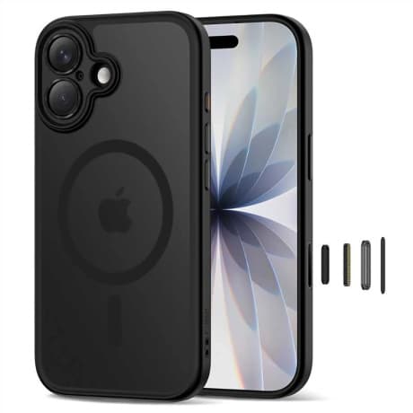 Tech-Protect MagPeak MagSafe CC kryt na iPhone 17, čierny 1