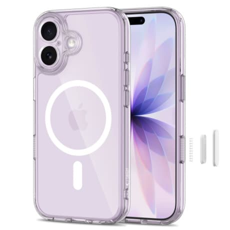 Tech-Protect MagPeak MagSafe CC kryt na iPhone 17, priesvitný 1